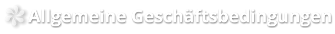 Allgemeine Gesch�ftsbedingungen